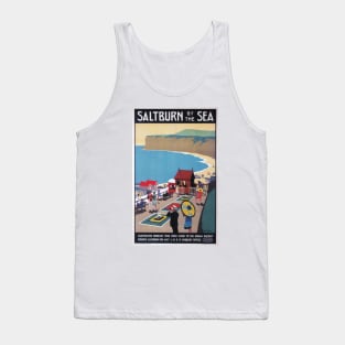 Saltburn-by-the-Sea, Yorkshire - LNER - Vintage Railway Travel Poster - 1923-1929 Tank Top